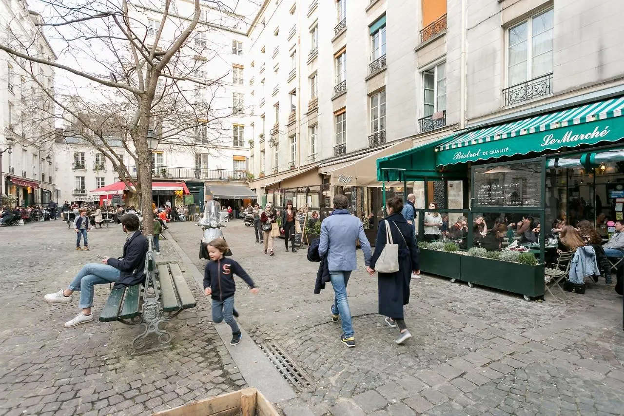 Le Marais Place Sainte Catherine With Ac Apartment